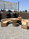 میزوصندلی گروهی با آتشدان
