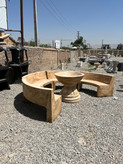 میزوصندلی گروهی با آتشدان